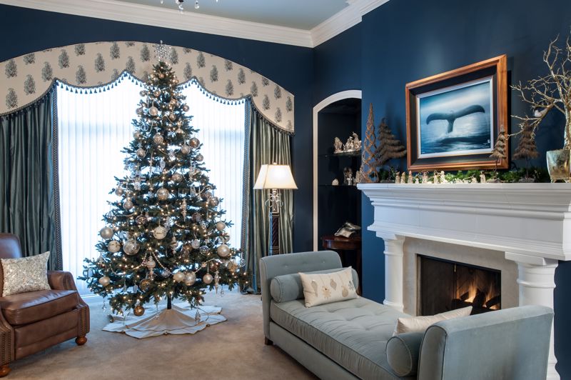 A blue CHristmas